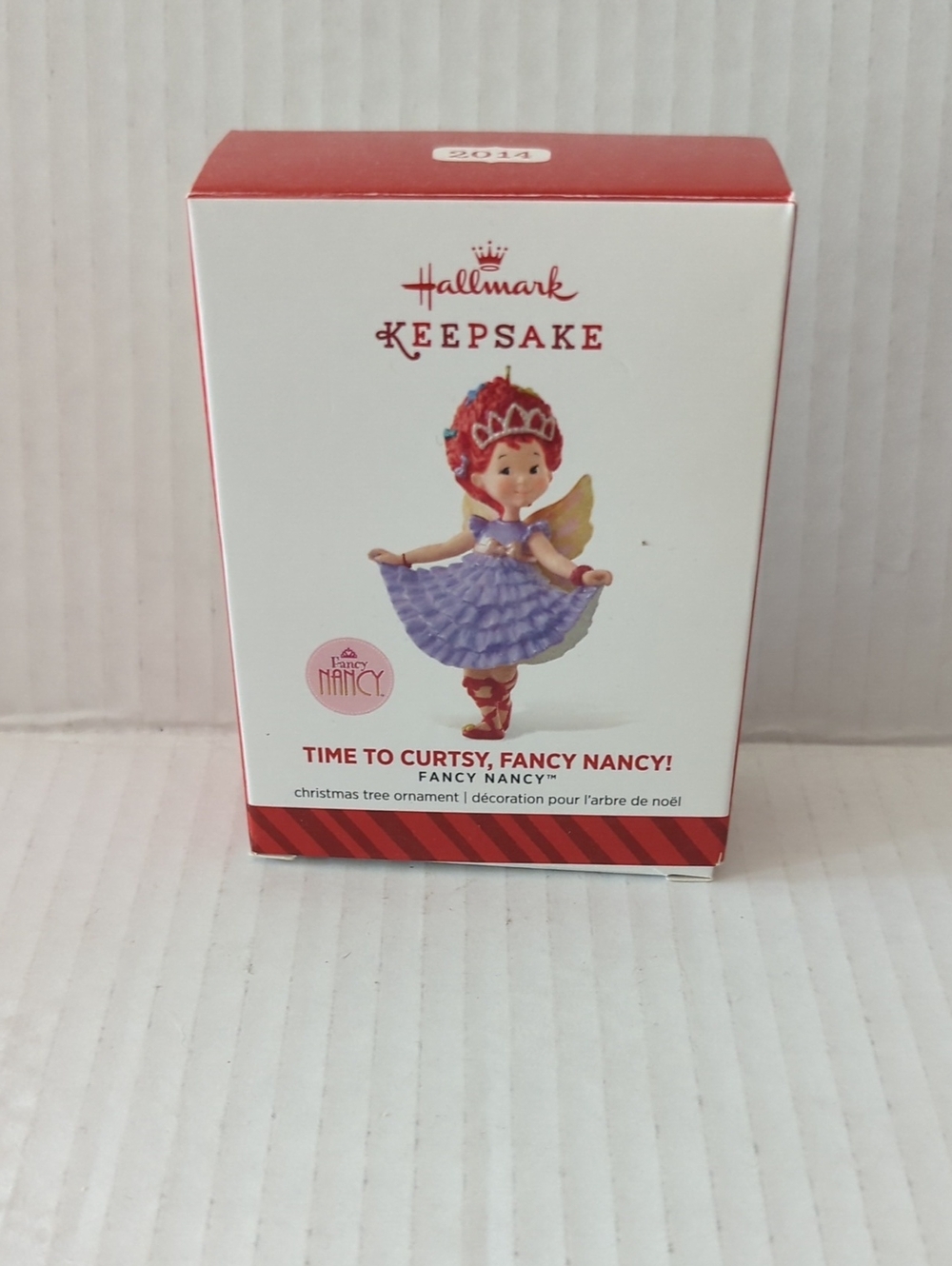 Fancy Nancy 2014 Hallmark Keepsake Ornament - "Time to Curtsy!"